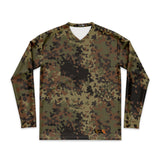 Long Sleeve V-neck Flecktarn