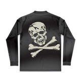 Long Sleeve V-neck Jolly Roger