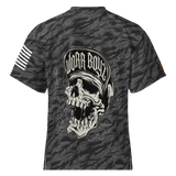 Worr Boys Blackout Tiger Stripe Short Sleeve Playing Top