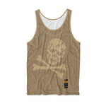 Athletic Tank Top Jolly Roger Brown Out